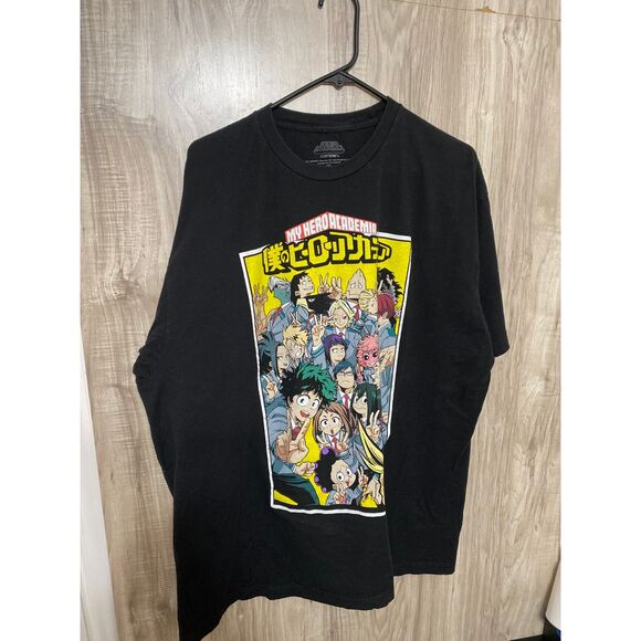 My Hero Academia T Shirt Anime Multiple Character Graphic Funimation Tagless 2XL - Picture 1 of 5